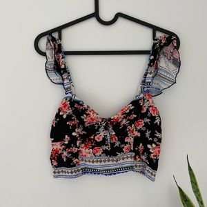 Floral Crop Top
